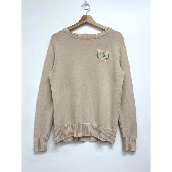 Kiel James Patrick Newport Tennis Club Embroidered Monogram Preppy Sweater - Med - Picture 10 of 10